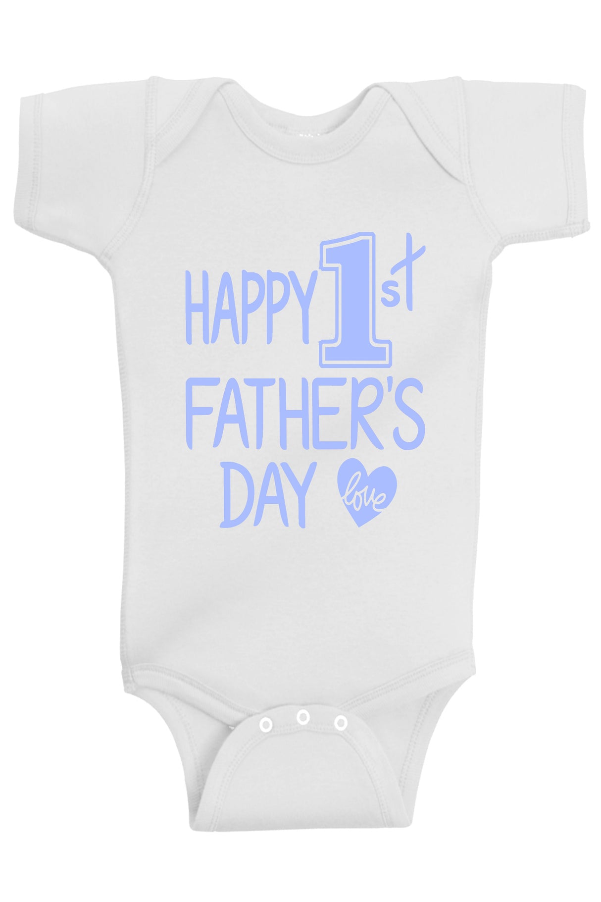 Happy 1st Father's Day Bodysuits - Aiden's Corner