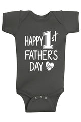 Happy 1st Father's Day Bodysuits - Aiden's Corner