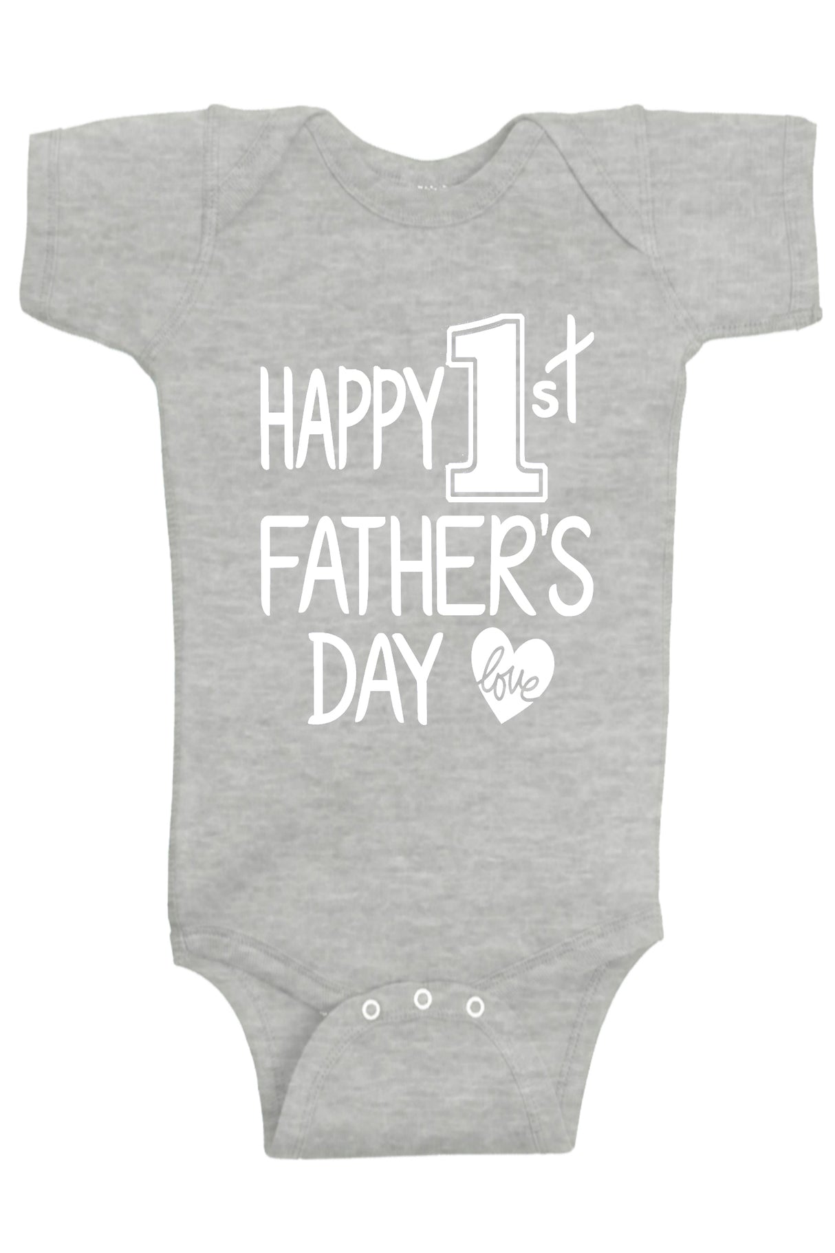 Happy 1st Father's Day Bodysuits - Aiden's Corner