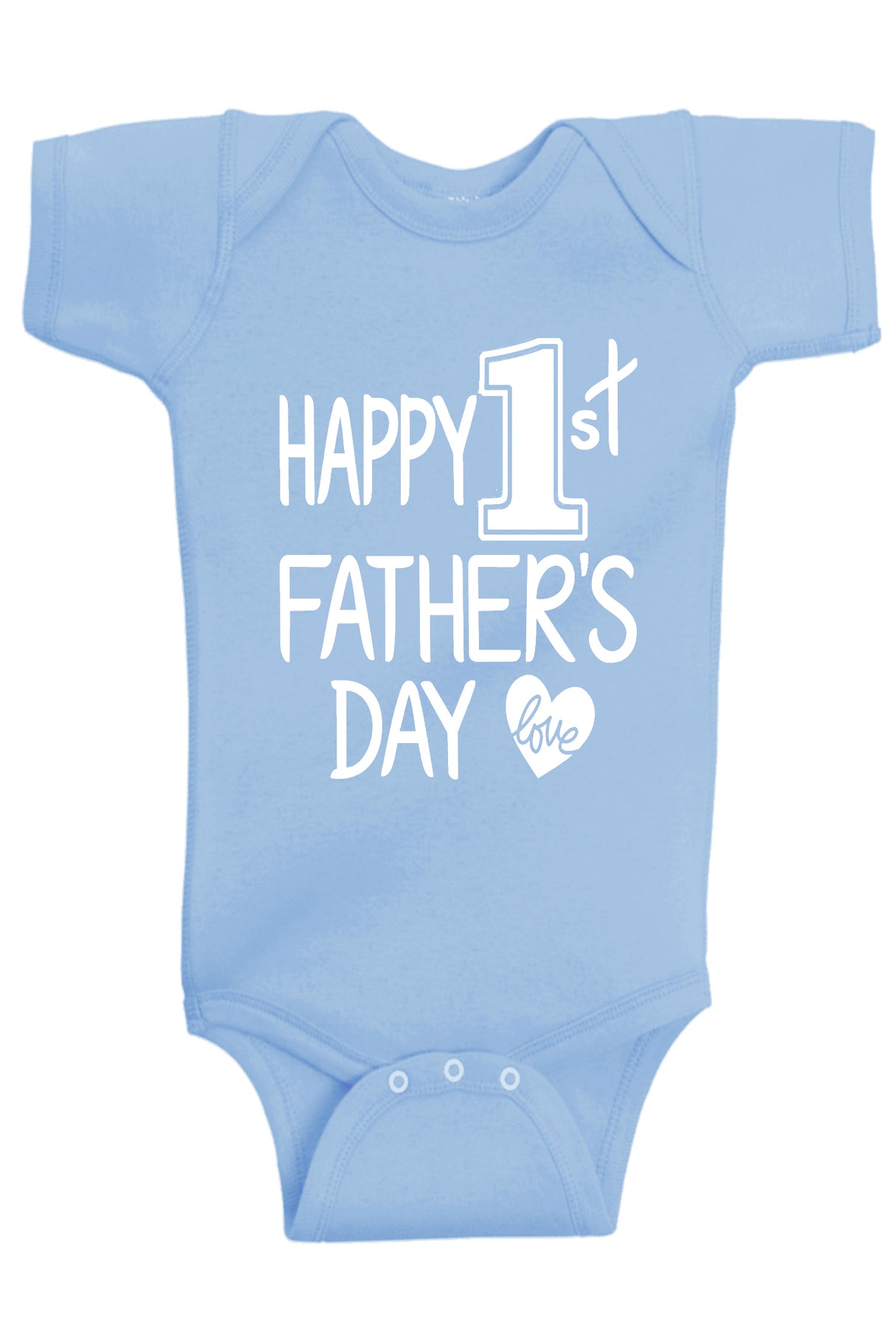 Happy 1st Father's Day Bodysuits - Aiden's Corner