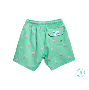 Green Flamingo by Bermies