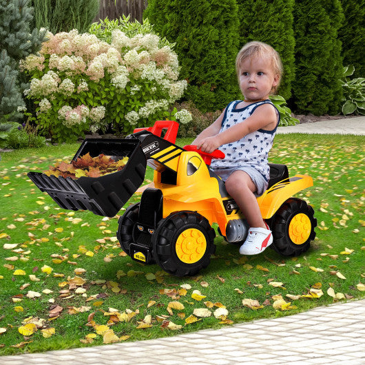Kids Toddler Ride on Truck Excavator Digger