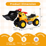 Kids Toddler Ride on Truck Excavator Digger