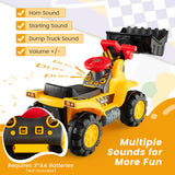 Kids Toddler Ride on Truck Excavator Digger