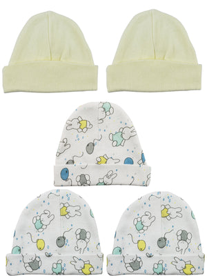 Beanie Baby Caps (Pack of 5)