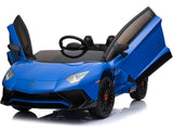 Mini Moto Lamborghini 12v Blue (2.4ghz RC)