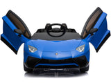 Mini Moto Lamborghini 12v Blue (2.4ghz RC)