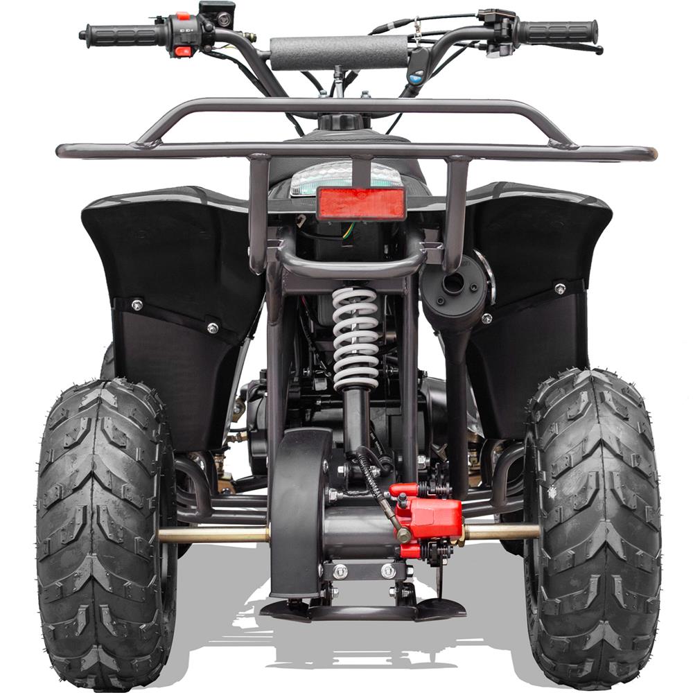 MotoTec Rex 110cc 4-Stroke Kids Gas ATV Black