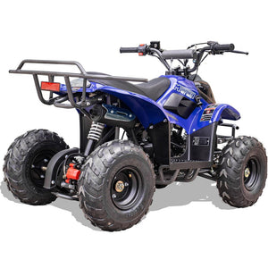 MotoTec Rex 110cc 4-Stroke Kids Gas ATV Blue