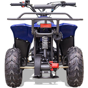 MotoTec Rex 110cc 4-Stroke Kids Gas ATV Blue