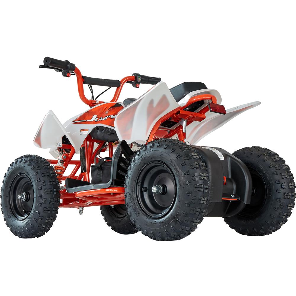 MotoTec 24v Kids ATV v5 White