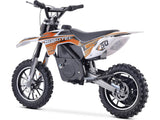MotoTec 24v 500w Gazella Electric Dirt Bike Orange