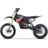 MotoTec 48v Pro Electric Dirt Bike 1800w Lithium Red