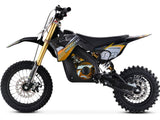 MotoTec 36v Pro Electric Dirt Bike 1000w Lithium Orange