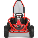 MotoTec Mud Monster 98cc Go Kart Full Suspension Red