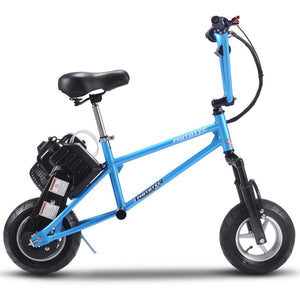 MotoTec 49cc Gas Mini Bike V2 Blue