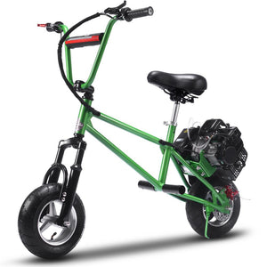 MotoTec 49cc Gas Mini Bike V2 Green