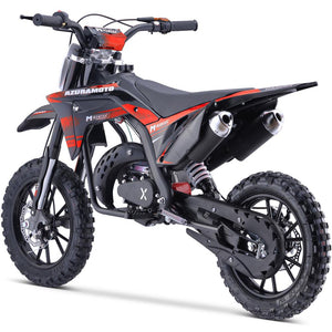 MotoTec Thunder 50cc 2-Stroke Kids Gas Dirt Bike Red