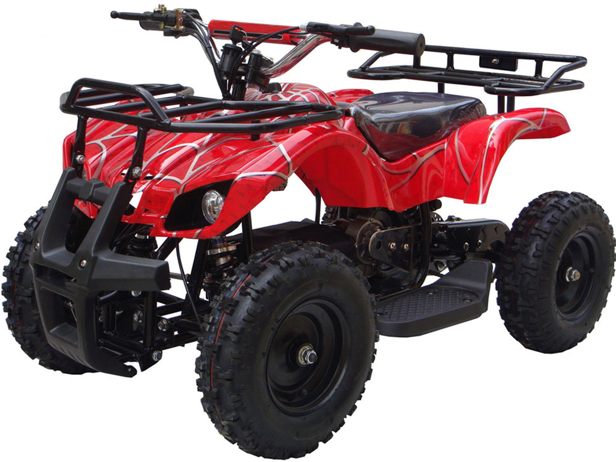 MotoTec 24v Kids ATV v4 Red