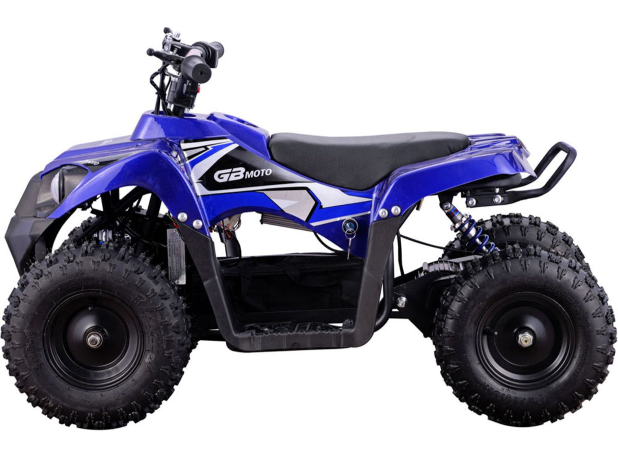 MotoTec Monster 36v 500w ATV Blue