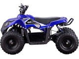 MotoTec Monster 36v 500w ATV Blue