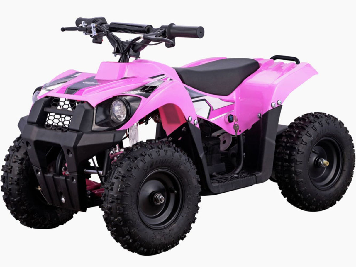 MotoTec Monster 36v 500w ATV Pink