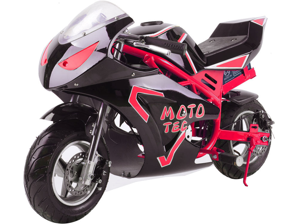 MotoTec Electric Pocket Bike GT 36v 500w Red