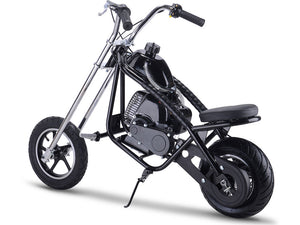 MotoTec 49cc Gas Mini Chopper Black