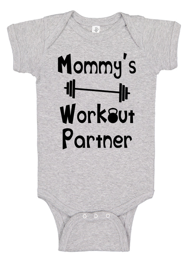 Mommy's Workout Partner Bodysuit - Aiden's Corner