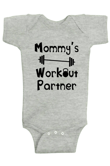 Mommy's Workout Partner Bodysuit - Aiden's Corner