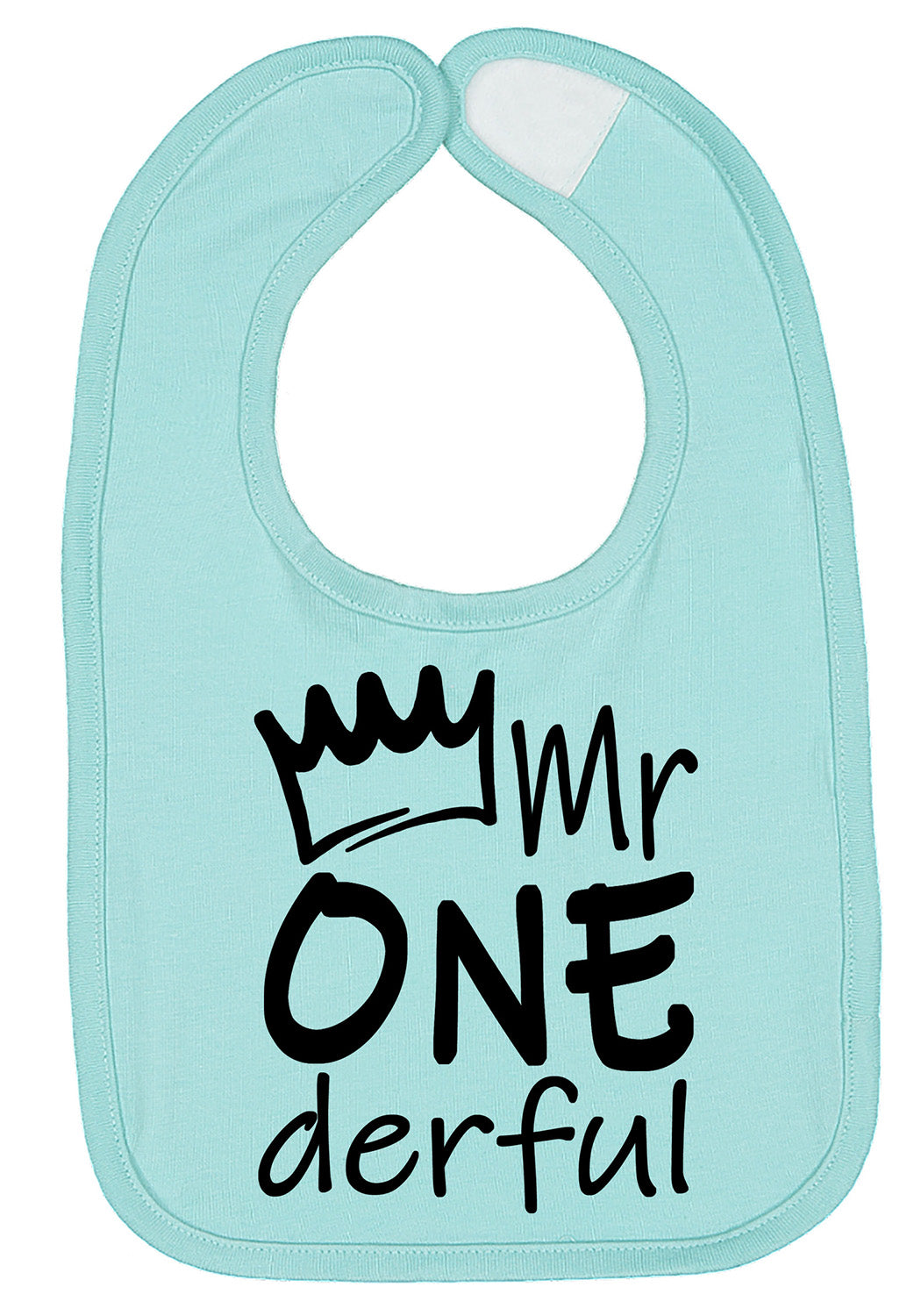 Mr One-derful First Birthday Smash Cake Bib - Aiden's Corner