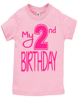 My Second Birthday Shirts - Aiden's Corner