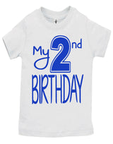 My Second Birthday Shirts - Aiden's Corner