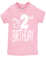 My Second Birthday Shirts - Aiden's Corner