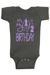 It's My Half Birthday Bodysuit - Aiden's Corner