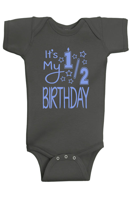 It's My Half Birthday Bodysuit - Aiden's Corner