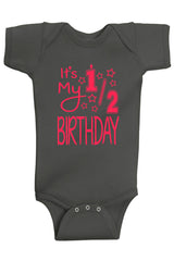It's My Half Birthday Bodysuit - Aiden's Corner