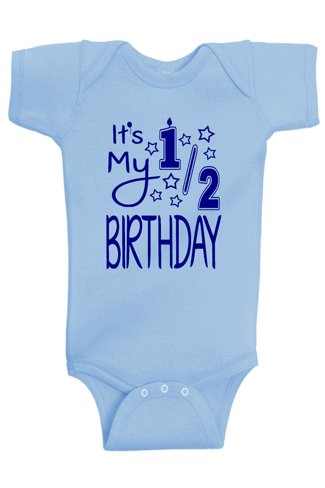 It's My Half Birthday Bodysuit - Aiden's Corner
