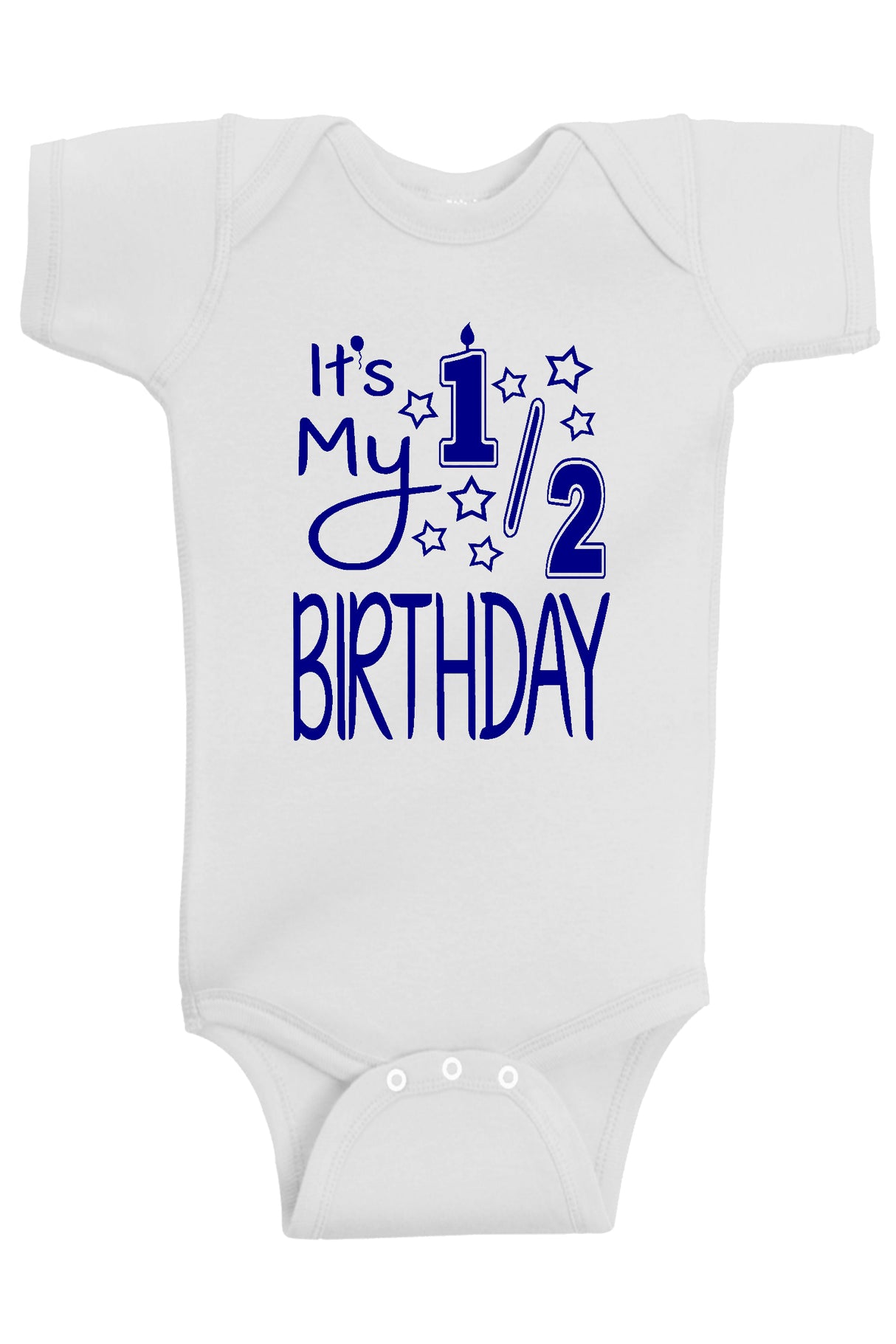 It's My Half Birthday Bodysuit - Aiden's Corner