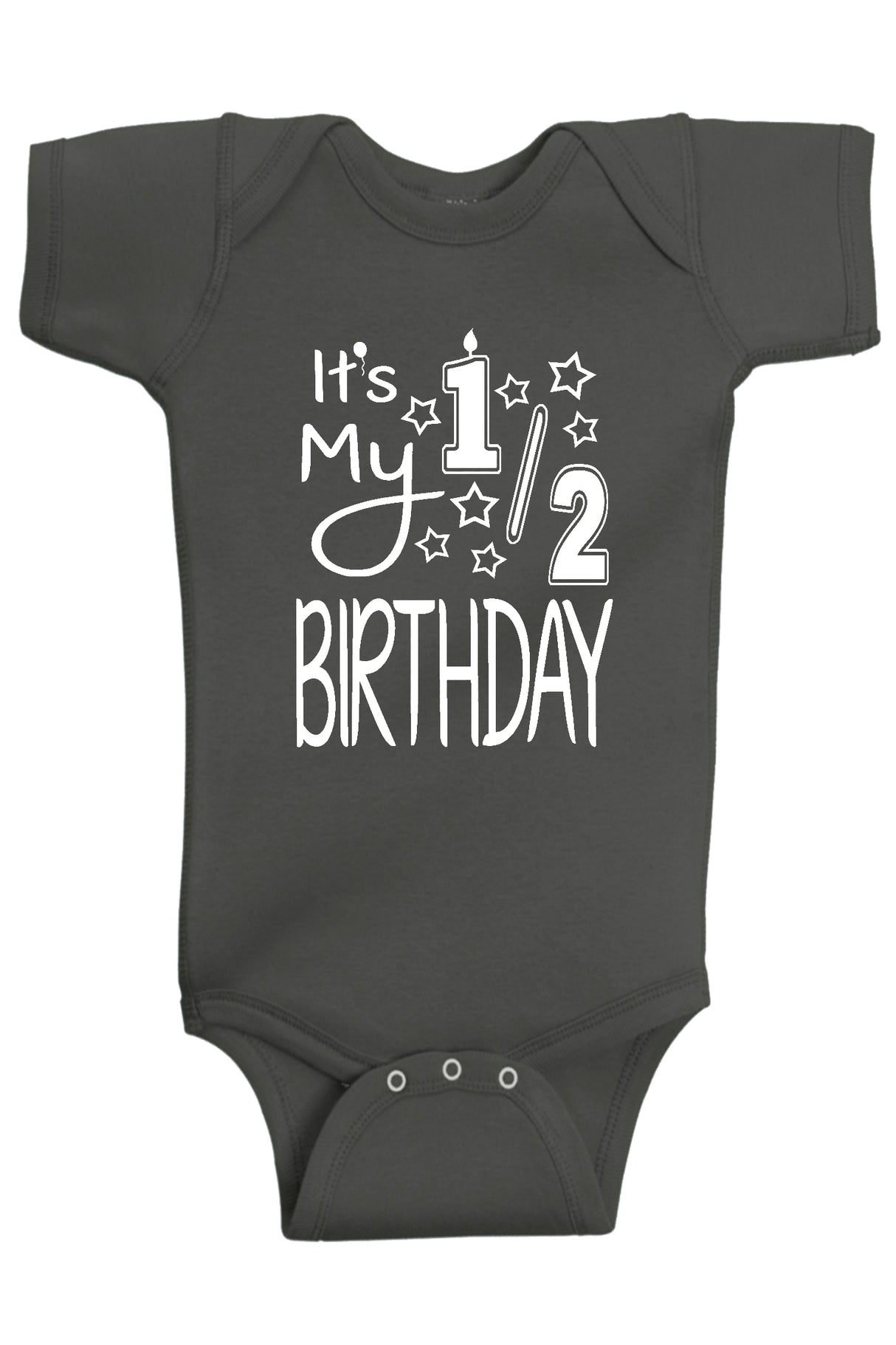 It's My Half Birthday Bodysuit - Aiden's Corner