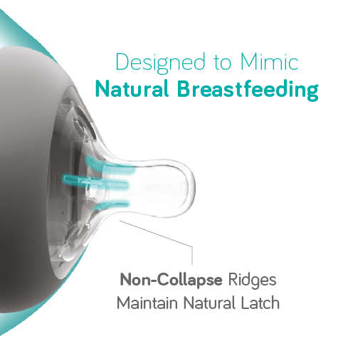 Flexy Silicone Baby Bottle - 5oz & 9oz by Nanobébé US