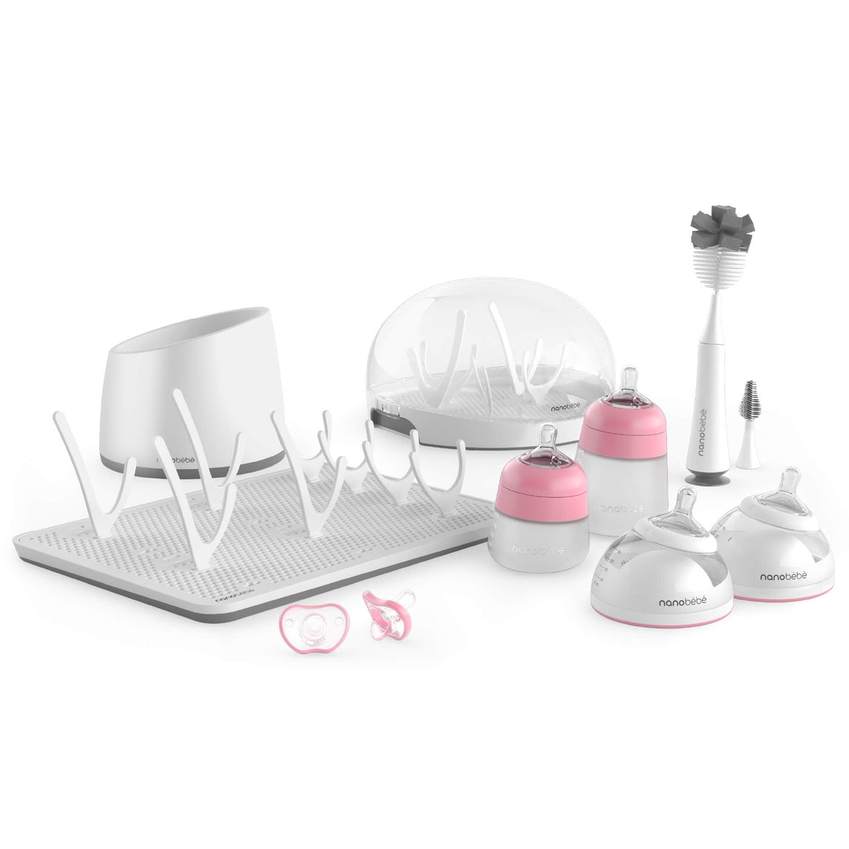 Ultimate Newborn Baby Bottle Feeding Set by Nanobébé US