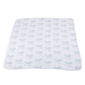 Whale and Ocean Stripe Newcastle Blanket - Aiden's Corner Baby & Toddler Clothes, Toys, Teethers, Feeding and Accesories