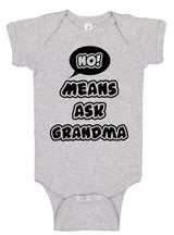 No Means Ask Grandma Bodysuit - Aiden's Corner