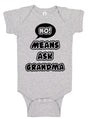 No Means Ask Grandma Bodysuit - Aiden's Corner