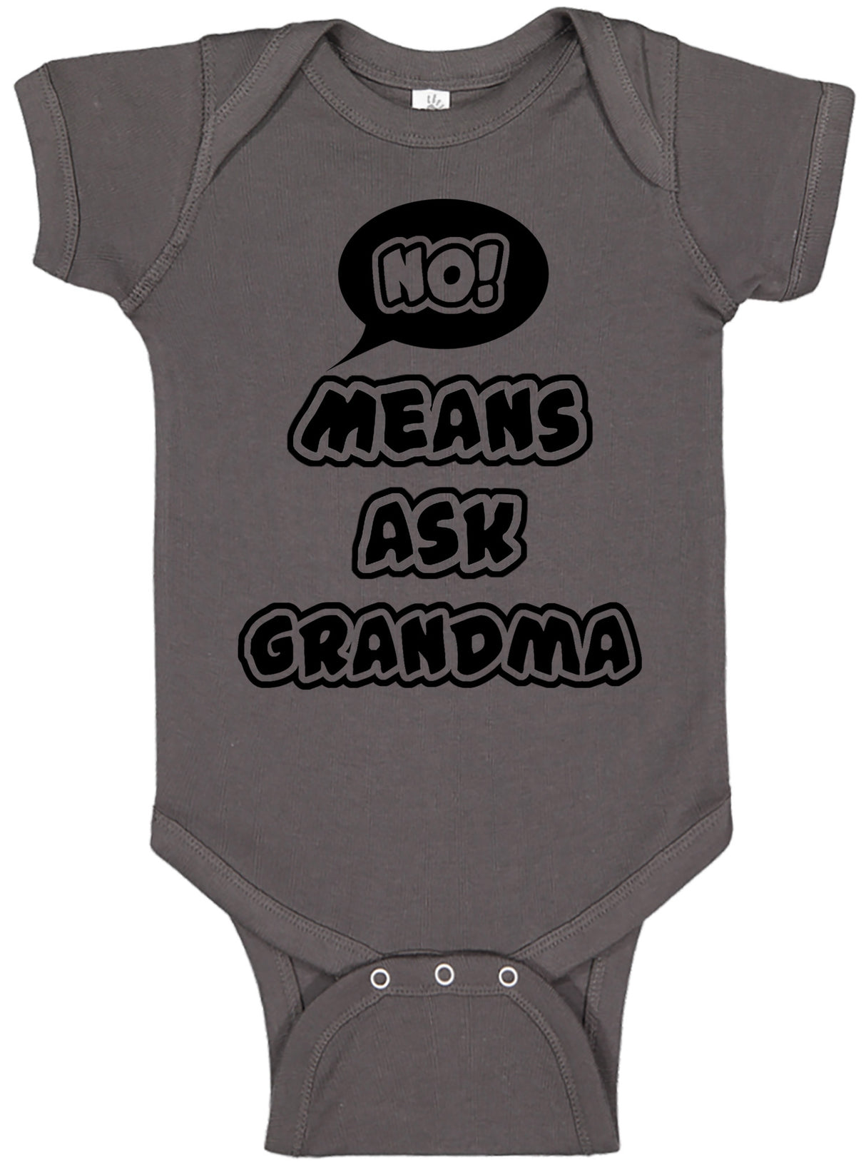 No Means Ask Grandma Bodysuit - Aiden's Corner