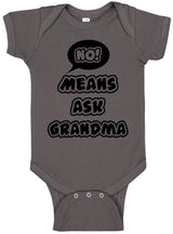 No Means Ask Grandma Bodysuit - Aiden's Corner