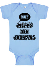 No Means Ask Grandma Bodysuit - Aiden's Corner