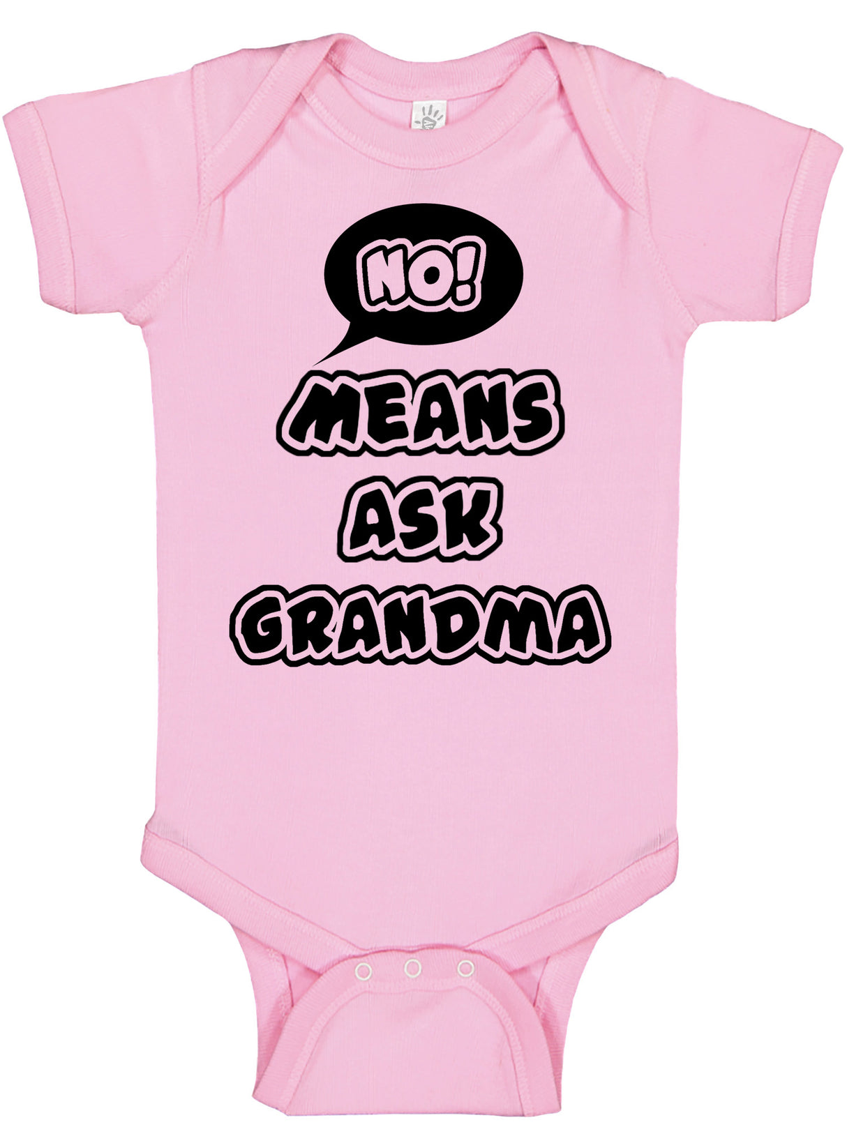 No Means Ask Grandma Bodysuit - Aiden's Corner