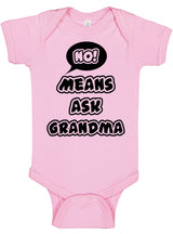 No Means Ask Grandma Bodysuit - Aiden's Corner